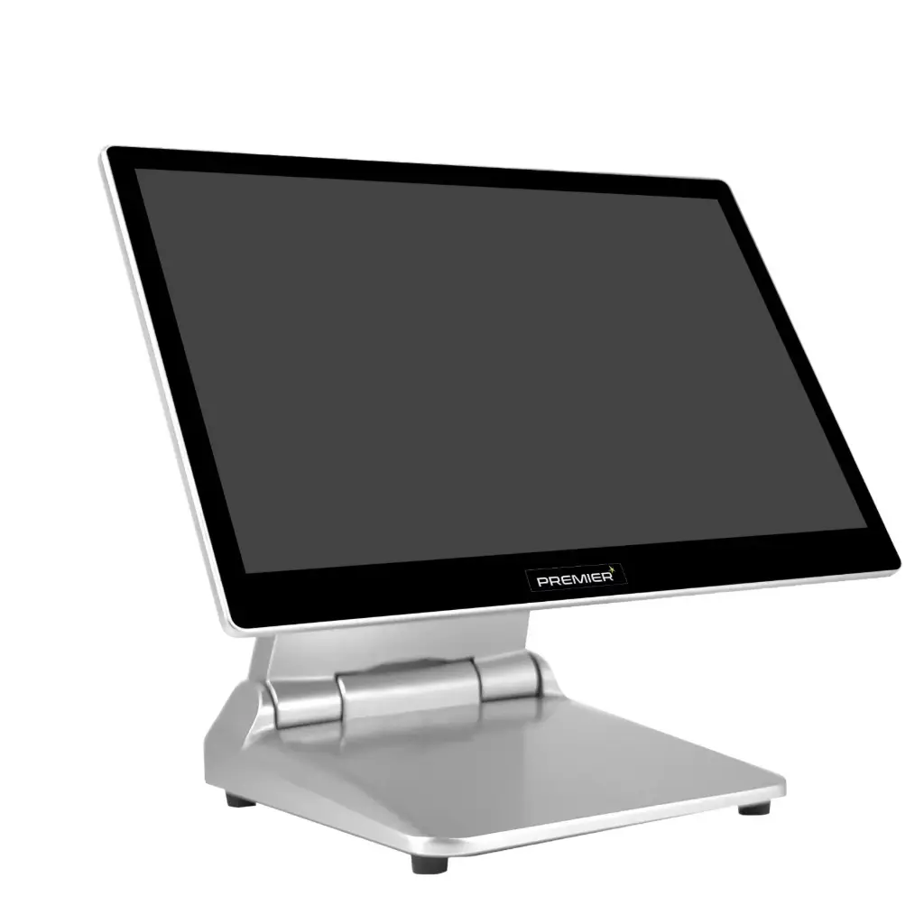 SQ-150 W - TPV 15'6 inch capacitivo flat true, QuadCore J6412 1.99GHz, DDR4 16GB, 128GB SDD M.2, plateado, soporte plegable, Win 10 IoT